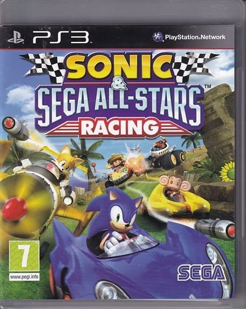 Sonic And Sega All Stars Racing - PS3 (B Grade) (Genbrug)